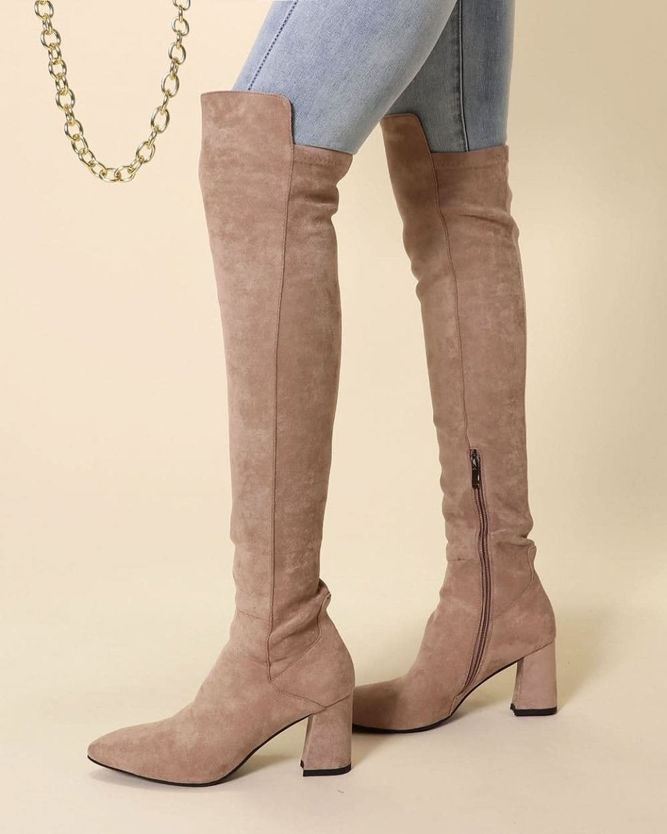 <ベージュ8cmヒール24.5cm1点即納>【動画あり】【本牛革】切り替えスエードアシンメトリーロングブーツ 3色展開&2種展開 - select store mirror me<ベージュ8cmヒール24.5cm1点即納>【動画あり】【本牛革】切り替えスエードアシンメトリーロングブーツ 3色展開&2種展開200367265mirror meselect store mirror me200367265ベージュ8cmヒール(裏地レザー) 22cm