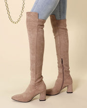 <ベージュ8cmヒール24.5cm1点即納>【動画あり】【本牛革】切り替えスエードアシンメトリーロングブーツ 3色展開&2種展開 - select store mirror me<ベージュ8cmヒール24.5cm1点即納>【動画あり】【本牛革】切り替えスエードアシンメトリーロングブーツ 3色展開&2種展開200367265mirror meselect store mirror me200367265ベージュ8cmヒール(裏地レザー) 22cm