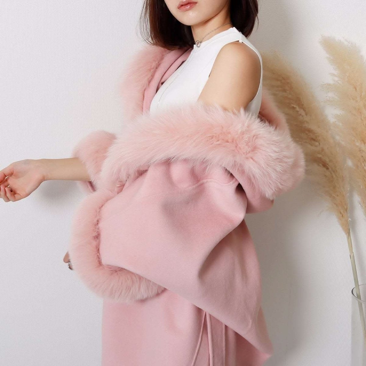 【高品質ウール90%&カシミヤ10%&リアルフォックスファー】【動画あり】ドルマンスリーブルーズコート 3色展開 - select store mirror me【高品質ウール90%&カシミヤ10%&リアルフォックスファー】【動画あり】ドルマンスリーブルーズコート 3色展開153297755mirror meselect store mirror me153297755ホワイト XS