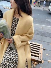 【高品質ウール90%】【動画あり】ライトイエローガウンウールコート - select store mirror me【高品質ウール90%】【動画あり】ライトイエローガウンウールコート191273116mirror meselect store mirror me191273116XS