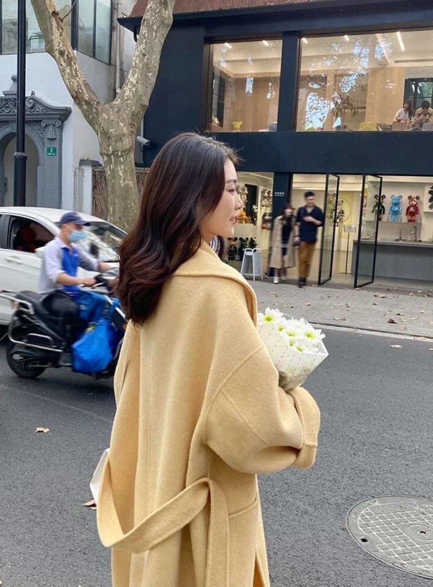 【高品質ウール90%】【動画あり】ライトイエローガウンウールコート - select store mirror me【高品質ウール90%】【動画あり】ライトイエローガウンウールコート191273116mirror meselect store mirror me191273116XS