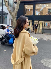 【高品質ウール90%】【動画あり】ライトイエローガウンウールコート - select store mirror me【高品質ウール90%】【動画あり】ライトイエローガウンウールコート191273116mirror meselect store mirror me191273116XS