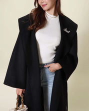 熟練職人の手作業【高品質ウール95%】【動画あり】ビビットカラーブローチ付きウールコート 4色展開 - select store mirror me熟練職人の手作業【高品質ウール95%】【動画あり】ビビットカラーブローチ付きウールコート 4色展開153370023mirror meselect store mirror me153370023マスタードイエロー S