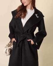 熟練職人の手作業【高品質ウール95%】【動画あり】ビビットカラーブローチ付きウールコート 4色展開 - select store mirror me熟練職人の手作業【高品質ウール95%】【動画あり】ビビットカラーブローチ付きウールコート 4色展開153370023mirror meselect store mirror me153370023マスタードイエロー S