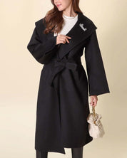 熟練職人の手作業【高品質ウール95%】【動画あり】ビビットカラーブローチ付きウールコート 4色展開 - select store mirror me熟練職人の手作業【高品質ウール95%】【動画あり】ビビットカラーブローチ付きウールコート 4色展開153370023mirror meselect store mirror me153370023マスタードイエロー S