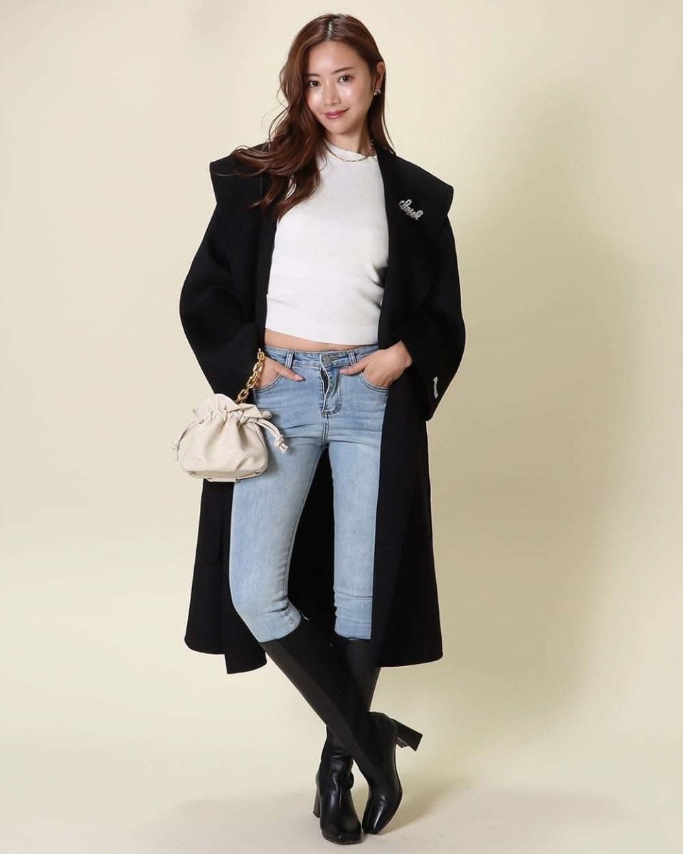 熟練職人の手作業【高品質ウール95%】【動画あり】ビビットカラーブローチ付きウールコート 4色展開 - select store mirror me熟練職人の手作業【高品質ウール95%】【動画あり】ビビットカラーブローチ付きウールコート 4色展開153370023mirror meselect store mirror me153370023マスタードイエロー S