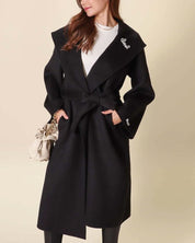 熟練職人の手作業【高品質ウール95%】【動画あり】ビビットカラーブローチ付きウールコート 4色展開 - select store mirror me熟練職人の手作業【高品質ウール95%】【動画あり】ビビットカラーブローチ付きウールコート 4色展開153370023mirror meselect store mirror me153370023マスタードイエロー S