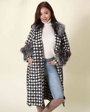 【高品質ウール95%&リアルフォックスファー100%】【動画あり】ボリュームファースリーブ襟ロングスリットコート 3色展開 - select store mirror me【高品質ウール95%&リアルフォックスファー100%】【動画あり】ボリュームファースリーブ襟ロングスリットコート 3色展開153368547mirror meselect store mirror me153368547ホワイト M