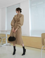 ランタンスリーブJJトレンチコート 2色展開 - select store mirror meランタンスリーブJJトレンチコート 2色展開188895872mirror meselect store mirror me188895872ベージュS