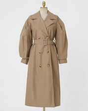 ランタンスリーブJJトレンチコート 2色展開 - select store mirror meランタンスリーブJJトレンチコート 2色展開188895872mirror meselect store mirror me188895872ベージュS