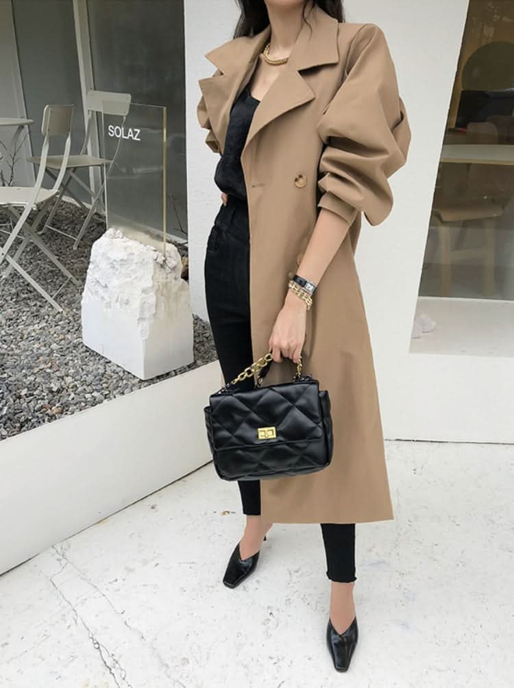 ランタンスリーブJJトレンチコート 2色展開 - select store mirror meランタンスリーブJJトレンチコート 2色展開188895872mirror meselect store mirror me188895872ベージュS