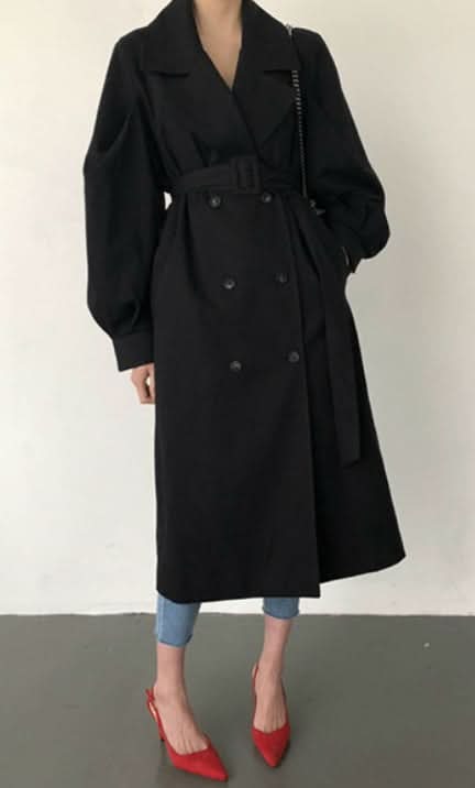 ランタンスリーブJJトレンチコート 2色展開 - select store mirror meランタンスリーブJJトレンチコート 2色展開188895872mirror meselect store mirror me188895872ベージュS