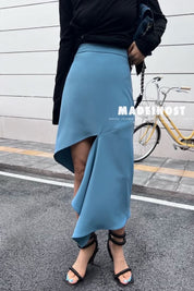 アシンメトリーカットKIKIスカート 4色展開 - select store mirror meアシンメトリーカットKIKIスカート 4色展開205735502mirror meselect store mirror me205735502ホワイトS