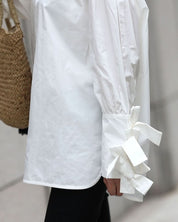 【動画あり】トリプルリボンスリーブKiKiブラウス - select store mirror me【動画あり】トリプルリボンスリーブKiKiブラウス203504896mirror meselect store mirror me203504896S