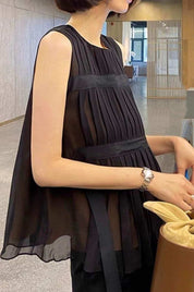 <Lサイズ1点即納><サイズ展開豊富>【動画あり】上質プリーツブラックシースルーフレアトップス - select store mirror me<Lサイズ1点即納><サイズ展開豊富>【動画あり】上質プリーツブラックシースルーフレアトップス194555354mirror meselect store mirror me194555354M