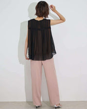 <Lサイズ1点即納><サイズ展開豊富>【動画あり】上質プリーツブラックシースルーフレアトップス - select store mirror me<Lサイズ1点即納><サイズ展開豊富>【動画あり】上質プリーツブラックシースルーフレアトップス194555354mirror meselect store mirror me194555354M
