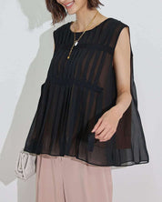 <Lサイズ1点即納><サイズ展開豊富>【動画あり】上質プリーツブラックシースルーフレアトップス - select store mirror me<Lサイズ1点即納><サイズ展開豊富>【動画あり】上質プリーツブラックシースルーフレアトップス194555354mirror meselect store mirror me194555354M