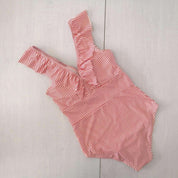 ブラックLサイズ1点即納><インスタグラマー様ご愛用>Vネックフリルストライプモノキニビキニ 3色展開 - select store mirror meブラックLサイズ1点即納><インスタグラマー様ご愛用>Vネックフリルストライプモノキニビキニ 3色展開52695800mirror meselect store mirror me52695800レッド×S