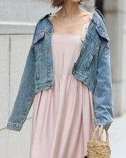 LILIライトブルーデニムジャケット - select store mirror meLILIライトブルーデニムジャケットmirror meselect store mirror meフリーサイズ