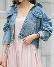 LILIライトブルーデニムジャケット - select store mirror meLILIライトブルーデニムジャケットmirror meselect store mirror meフリーサイズ