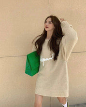 <キャメルM即納>【動画あり】ロゴデザインオーバーゆるニット 3色展開 - select store mirror me<キャメルM即納>【動画あり】ロゴデザインオーバーゆるニット 3色展開194556833mirror meselect store mirror me194556833ベージュ S