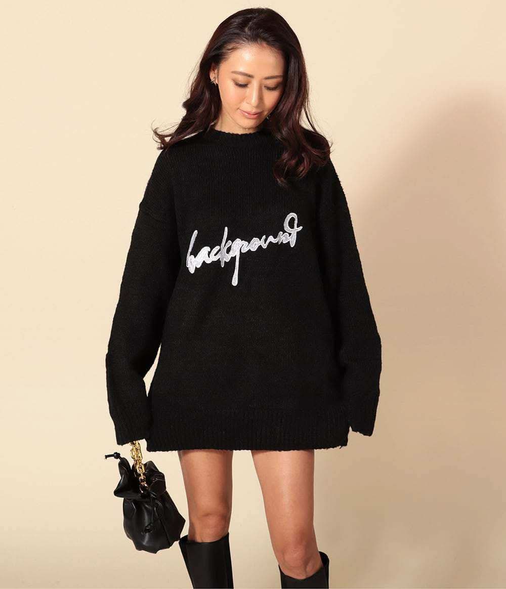 <キャメルM即納>【動画あり】ロゴデザインオーバーゆるニット 3色展開 - select store mirror me<キャメルM即納>【動画あり】ロゴデザインオーバーゆるニット 3色展開194556833mirror meselect store mirror me194556833ベージュ S