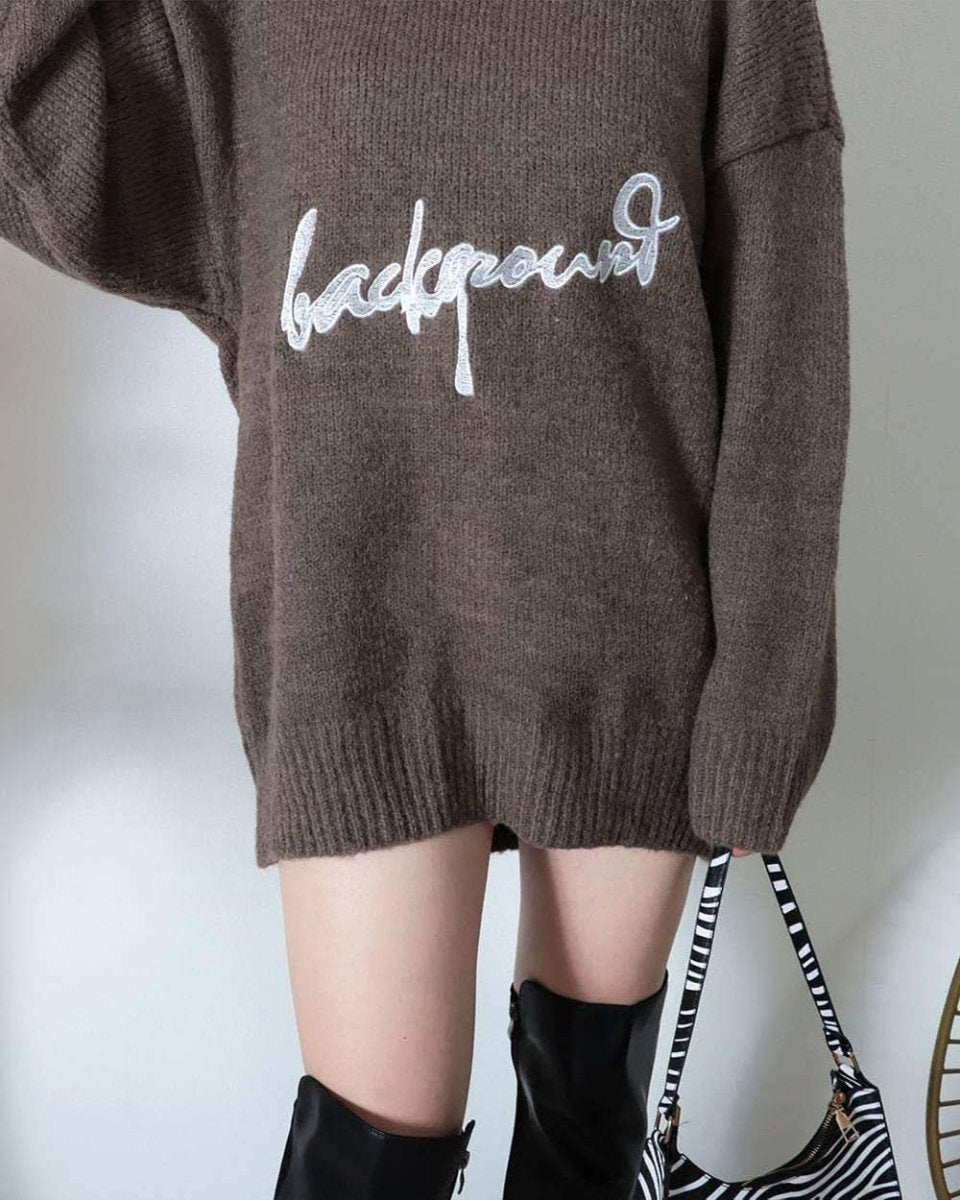 <キャメルM即納>【動画あり】ロゴデザインオーバーゆるニット 3色展開 - select store mirror me<キャメルM即納>【動画あり】ロゴデザインオーバーゆるニット 3色展開194556833mirror meselect store mirror me194556833ベージュ S