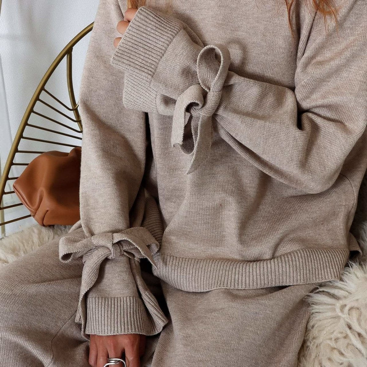 <グレー Mサイズ1点即納>【高品質】【動画あり】スリーブリボンカシミアニット&フレアパンツセットアップ 2色展開 - select store mirror me<グレー Mサイズ1点即納>【高品質】【動画あり】スリーブリボンカシミアニット&フレアパンツセットアップ 2色展開194489256mirror meselect store mirror me194489256ベージュ S