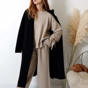 <グレー Mサイズ1点即納>【高品質】【動画あり】スリーブリボンカシミアニット&フレアパンツセットアップ 2色展開 - select store mirror me<グレー Mサイズ1点即納>【高品質】【動画あり】スリーブリボンカシミアニット&フレアパンツセットアップ 2色展開194489256mirror meselect store mirror me194489256ベージュ S