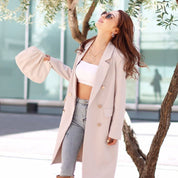 <ベージュM1点即納>【殿堂入り】【動画あり】ゴールドボタン美ラインロングジャケット 2色展開 - select store mirror me<ベージュM1点即納>【殿堂入り】【動画あり】ゴールドボタン美ラインロングジャケット 2色展開102063628mirror meselect store mirror me102063628ベージュ S