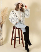 <ホワイトM1点即納>【動画あり】ニュアンスカラーダルメシアンファーコート 2色展開 - select store mirror me<ホワイトM1点即納>【動画あり】ニュアンスカラーダルメシアンファーコート 2色展開194476998mirror meselect store mirror me194476998ホワイト S