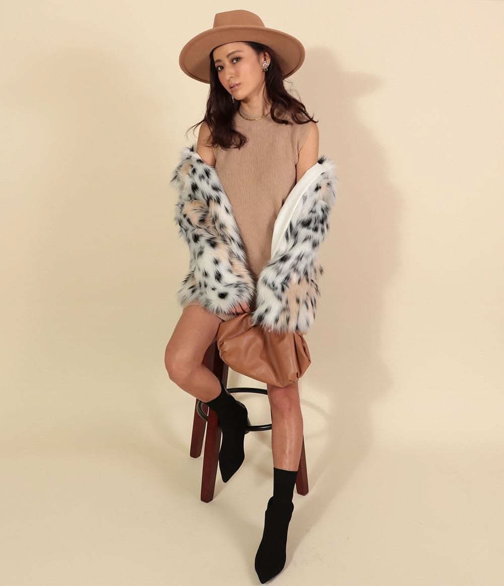 <ホワイトM1点即納>【動画あり】ニュアンスカラーダルメシアンファーコート 2色展開 - select store mirror me<ホワイトM1点即納>【動画あり】ニュアンスカラーダルメシアンファーコート 2色展開194476998mirror meselect store mirror me194476998ホワイト S