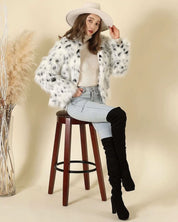 <ホワイトM1点即納>【動画あり】ニュアンスカラーダルメシアンファーコート 2色展開 - select store mirror me<ホワイトM1点即納>【動画あり】ニュアンスカラーダルメシアンファーコート 2色展開194476998mirror meselect store mirror me194476998ホワイト S