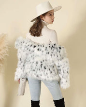 <ホワイトM1点即納>【動画あり】ニュアンスカラーダルメシアンファーコート 2色展開 - select store mirror me<ホワイトM1点即納>【動画あり】ニュアンスカラーダルメシアンファーコート 2色展開194476998mirror meselect store mirror me194476998ホワイト S