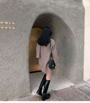 <グレージュMサイズ1点即納>【高品質ウール】高品質ウールドレープポンチョ風コート 2色展開 - select store mirror me<グレージュMサイズ1点即納>【高品質ウール】高品質ウールドレープポンチョ風コート 2色展開196077434mirror meselect store mirror me196077434グレージュS