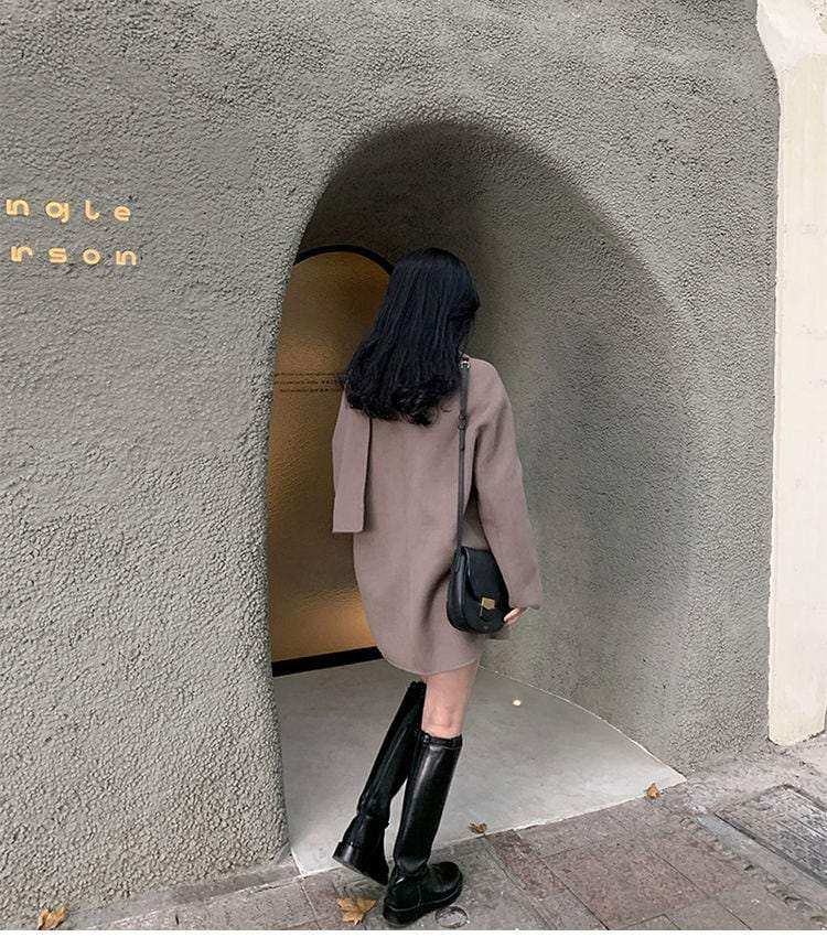 <グレージュMサイズ1点即納>【高品質ウール】高品質ウールドレープポンチョ風コート 2色展開 - select store mirror me<グレージュMサイズ1点即納>【高品質ウール】高品質ウールドレープポンチョ風コート 2色展開196077434mirror meselect store mirror me196077434グレージュS