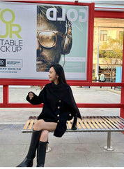 <グレージュMサイズ1点即納>【高品質ウール】高品質ウールドレープポンチョ風コート 2色展開 - select store mirror me<グレージュMサイズ1点即納>【高品質ウール】高品質ウールドレープポンチョ風コート 2色展開196077434mirror meselect store mirror me196077434グレージュS