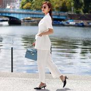 <ブラウンMサイズ1点ずつ即納>【動画あり】ウエストボタンベルト美シルエットセットアップ 3色展開 - select store mirror me<ブラウンMサイズ1点ずつ即納>【動画あり】ウエストボタンベルト美シルエットセットアップ 3色展開194486976mirror meselect store mirror me194486976ホワイト M