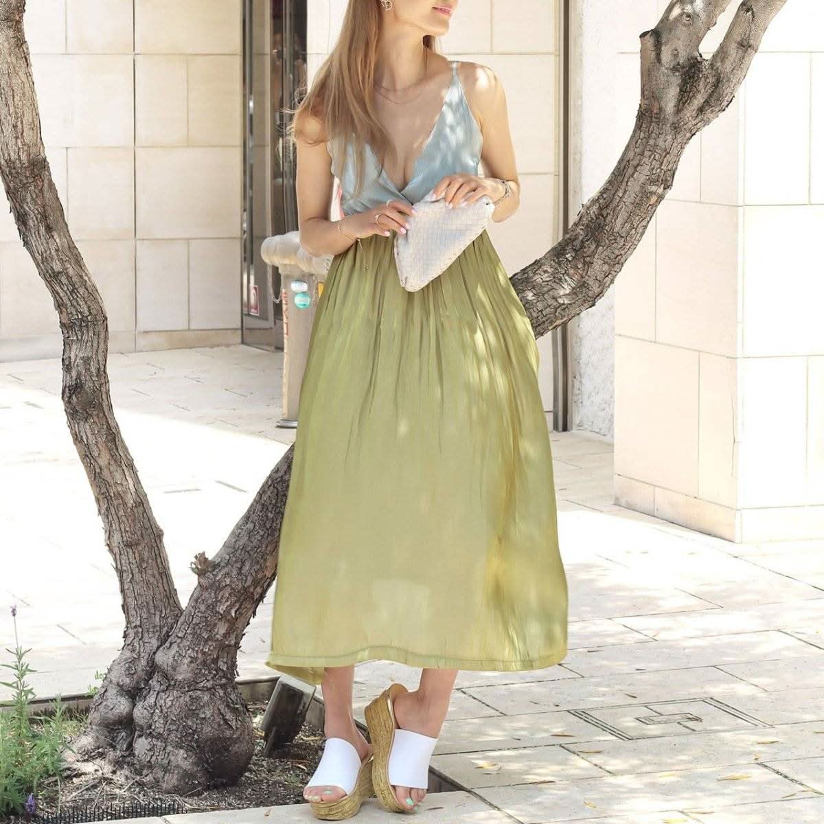 <Mサイズ1点即納>バックオープンコントラストキャミソールワンピース - select store mirror me<Mサイズ1点即納>バックオープンコントラストキャミソールワンピース194489434mirror meselect store mirror me194489434S