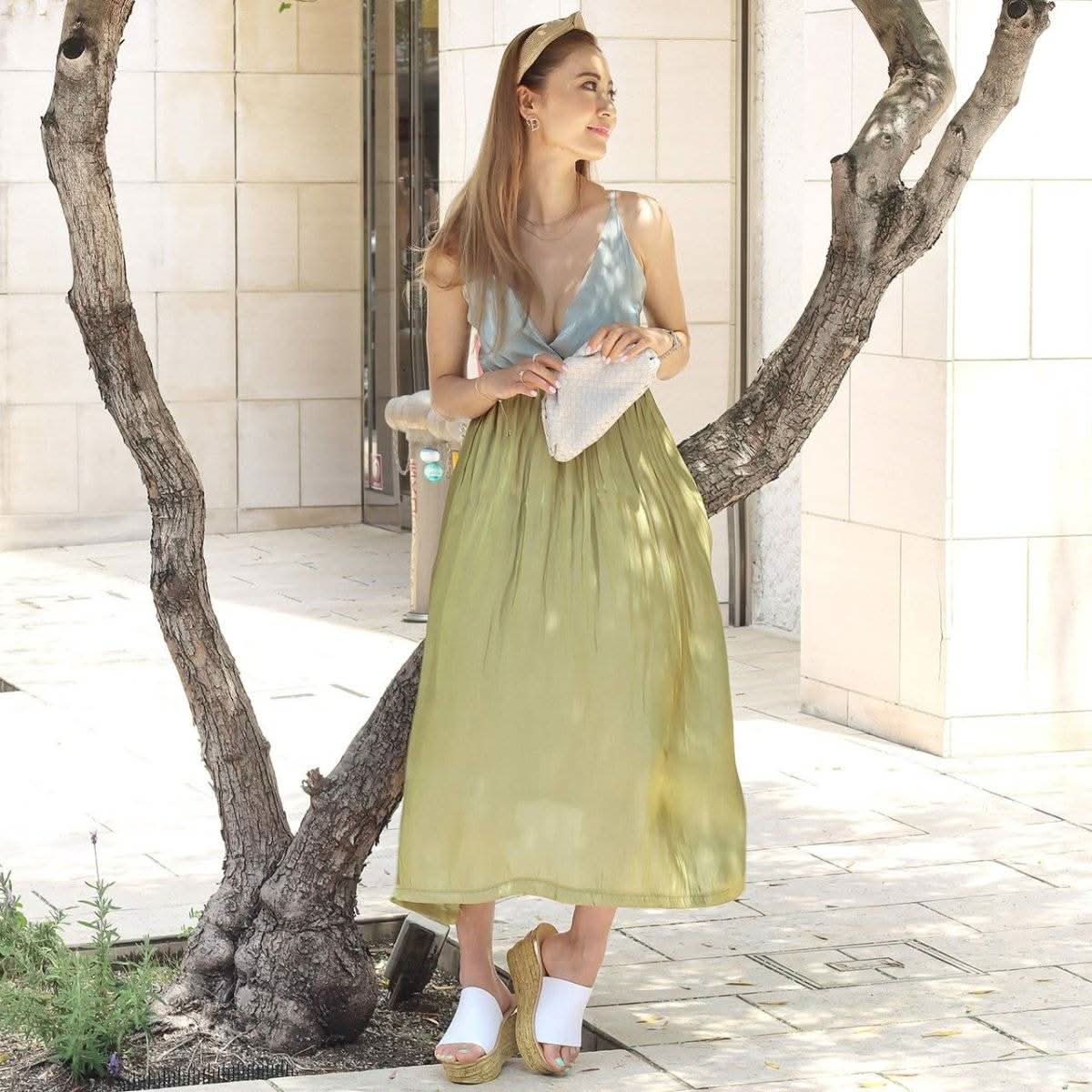 <Mサイズ1点即納>バックオープンコントラストキャミソールワンピース - select store mirror me<Mサイズ1点即納>バックオープンコントラストキャミソールワンピース194489434mirror meselect store mirror me194489434S