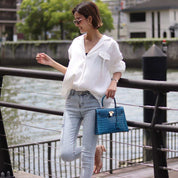 <Mサイズ1点即納><伸縮性抜群>【動画あり】裾カット&ダメージハイライトデニムパンツ - select store mirror me<Mサイズ1点即納><伸縮性抜群>【動画あり】裾カット&ダメージハイライトデニムパンツ194554058mirror meselect store mirror me194554058XS