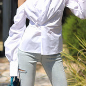 <Mサイズ1点即納><伸縮性抜群>【動画あり】裾カット&ダメージハイライトデニムパンツ - select store mirror me<Mサイズ1点即納><伸縮性抜群>【動画あり】裾カット&ダメージハイライトデニムパンツ194554058mirror meselect store mirror me194554058XS