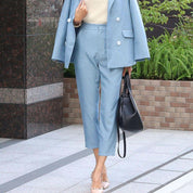 <Mサイズ1点即納>最高のシルエット!【動画あり】シェルアイスブルー美シルエットパンツ - select store mirror me<Mサイズ1点即納>最高のシルエット!【動画あり】シェルアイスブルー美シルエットパンツ52696303mirror meselect store mirror me52696303XS