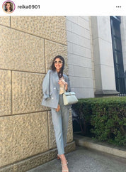 <Mサイズ1点即納>最高のシルエット!【動画あり】シェルアイスブルー美シルエットパンツ - select store mirror me<Mサイズ1点即納>最高のシルエット!【動画あり】シェルアイスブルー美シルエットパンツ52696303mirror meselect store mirror me52696303XS