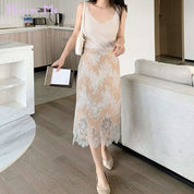 <Mサイズ1点即納>【動画あり】ヴィンテージ繊細レースヌーディー美ラインスカート - select store mirror me<Mサイズ1点即納>【動画あり】ヴィンテージ繊細レースヌーディー美ラインスカート97433172mirror meselect store mirror me97433172S