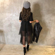 <グレーMサイズ1点即納>【殿堂入り】【動画あり】フリルTシャツロングワンピース 2色展開 - select store mirror me<グレーMサイズ1点即納>【殿堂入り】【動画あり】フリルTシャツロングワンピース 2色展開194556416mirror meselect store mirror me194556416グレー×S