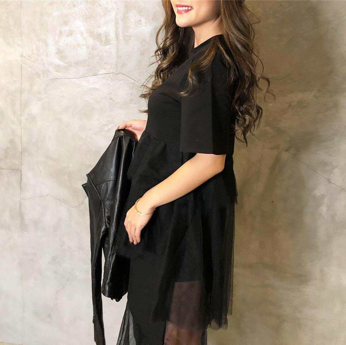 <グレーMサイズ1点即納>【殿堂入り】【動画あり】フリルTシャツロングワンピース 2色展開 - select store mirror me<グレーMサイズ1点即納>【殿堂入り】【動画あり】フリルTシャツロングワンピース 2色展開194556416mirror meselect store mirror me194556416グレー×S