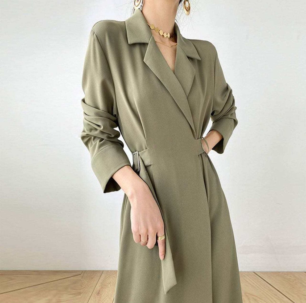 <モスグリーンM2点即納>ハイクオリティウエストマーク美ラインワンピース 2色展開 - select store mirror me<モスグリーンM2点即納>ハイクオリティウエストマーク美ラインワンピース 2色展開194556103mirror meselect store mirror me194556103モスグリーン S