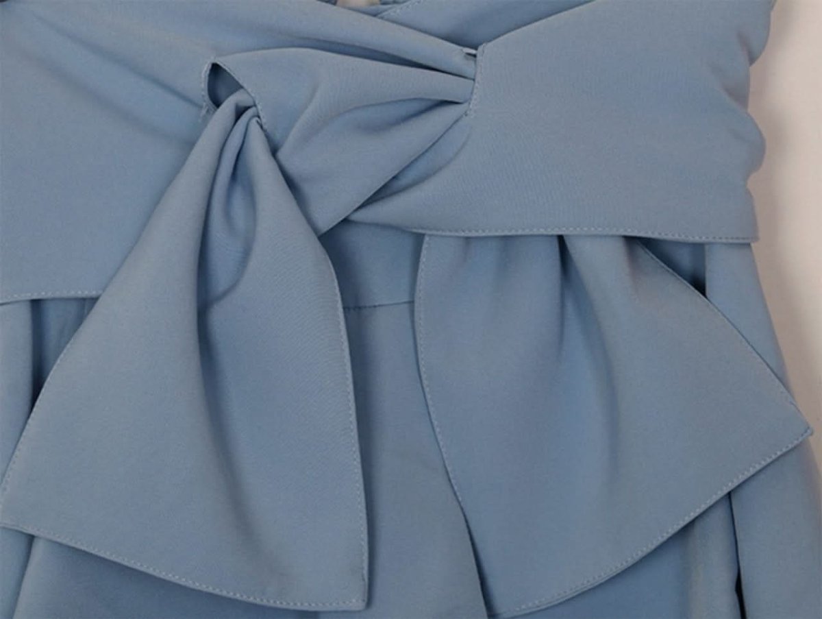 <M2点即納>デザインウエストフリルリボンくすみブルースカート - select store mirror me<M2点即納>デザインウエストフリルリボンくすみブルースカート99403507mirror meselect store mirror me99403507S