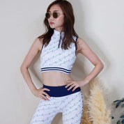 <ホワイトM3・ブルーM3点即納>【動画あり】デザインロゴライン入りフィットネスセットアップ 2色展開 - select store mirror me<ホワイトM3・ブルーM3点即納>【動画あり】デザインロゴライン入りフィットネスセットアップ 2色展開194553762mirror meselect store mirror me194553762ホワイト S